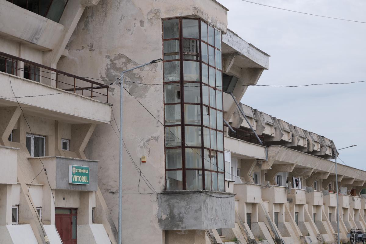 Cum arată stadionul din Scornicești // foto: Andrei Furnigă (GSP)
