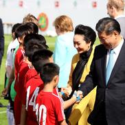 Xi Jinping plănuia să întinerească națiunea prin sport, inclusiv prin fotbal  FOTO: Guliver/Getty Images