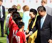 Xi Jinping plănuia să întinerească națiunea prin sport, inclusiv prin fotbal  FOTO: Guliver/Getty Images