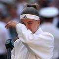 Karolina Muchova, discurs printre lacrimi după finala de la Wimbledon/Foto: Getty Images