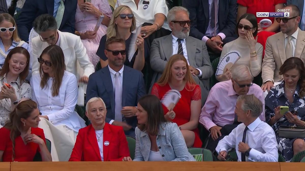 Simona Halep și Dorin Mateiu, în loja regală la Wimbledon! Imagini de la finala de sâmbătă