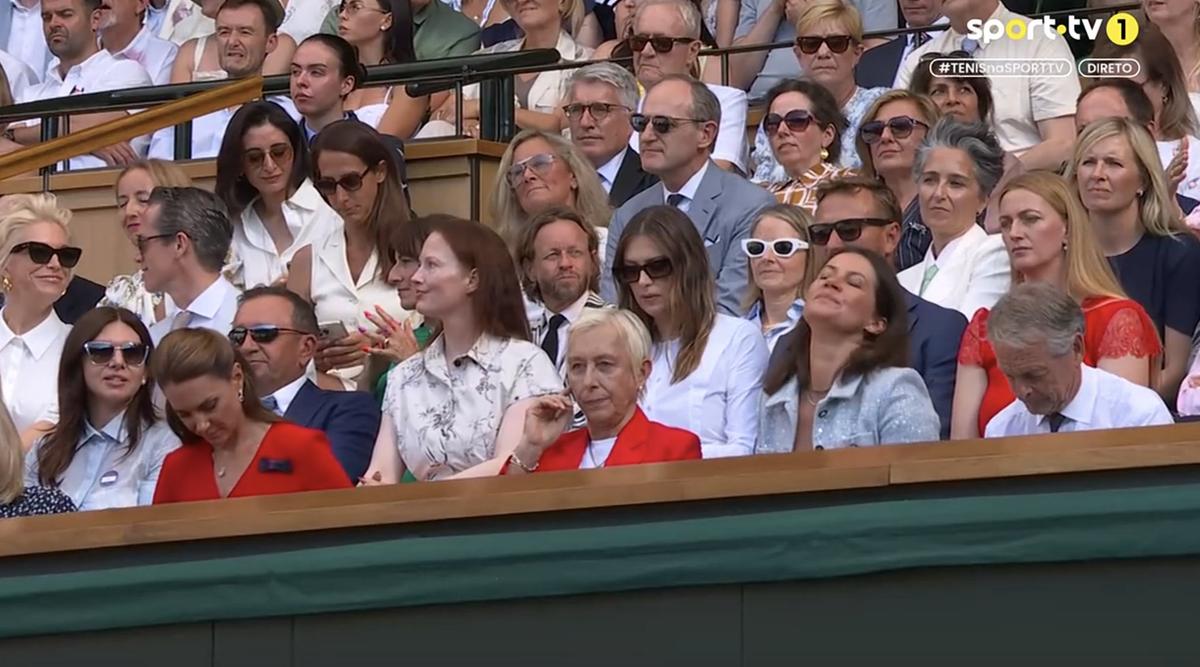 Simona Halep și Dorin Mateiu, în loja regală la Wimbledon! Imagini de la finala de sâmbătă