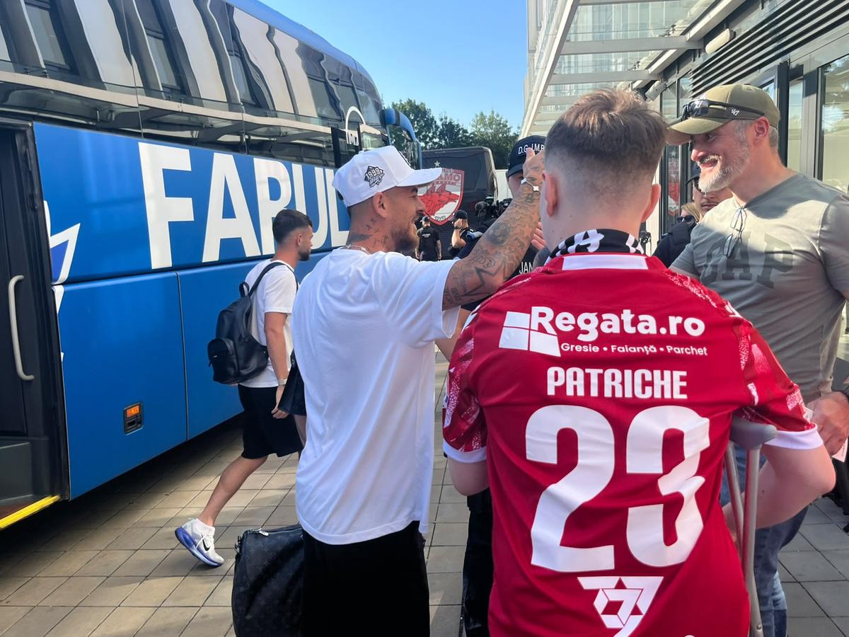 Dinamo - Farul, imagini înaintea amicalului de pe „Arcul de Triumf”