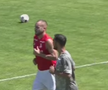 George Pușcaș a ieșit la antrenamente în timpul amicalului celor de la Dinamo cu Ștefăneștii de Jos // capturi 48 TV