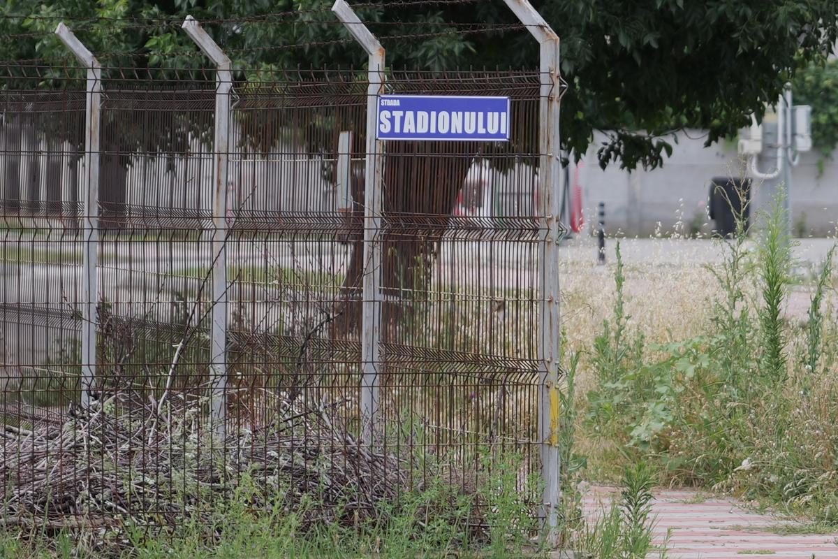 Cum arată stadionul din Scornicești // foto: Andrei Furnigă (GSP)