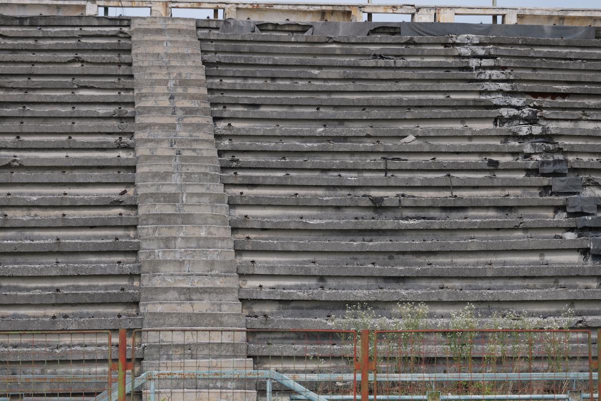 Cum arată stadionul din Scornicești // foto: Andrei Furnigă (GSP)