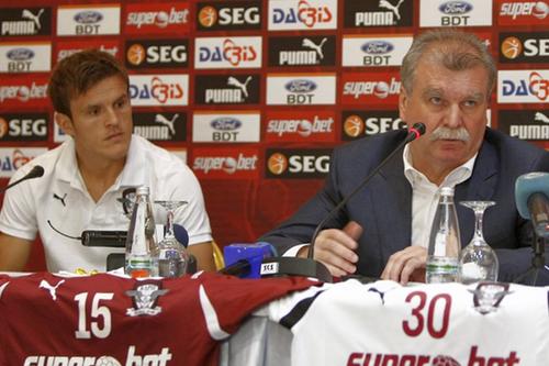 Costin Lazăr, alături de Dinu Gheorghe