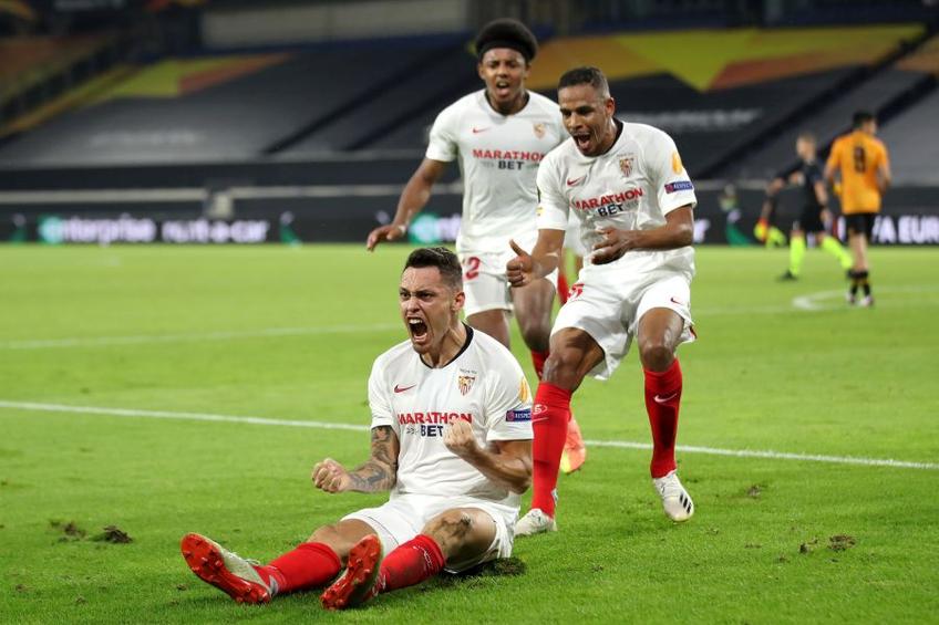 Lucas Ocampos a adus victoria Sevillei cu Wolves // foto: Guliver/gettyimages