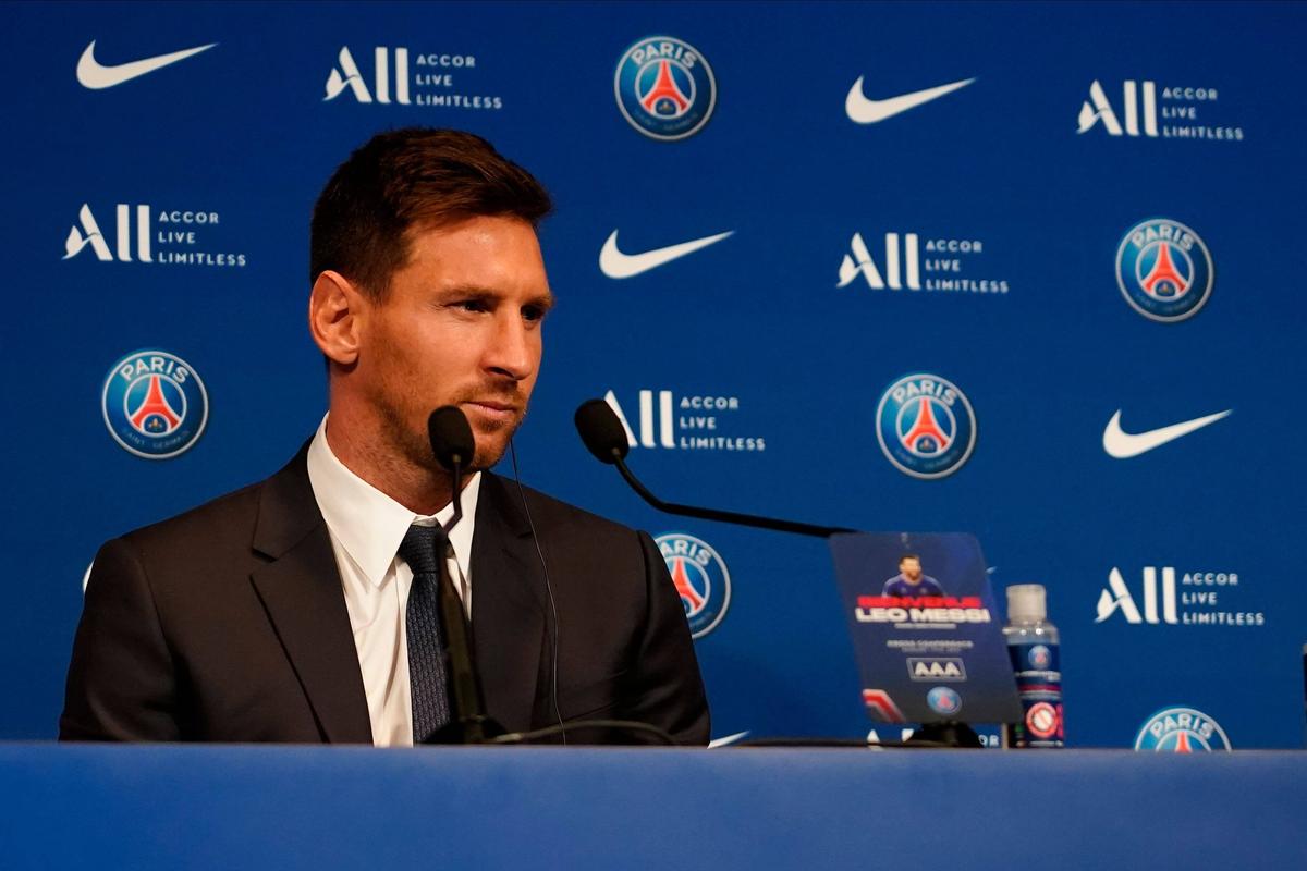 Prezentare Messi la PSG - 11.08.2021