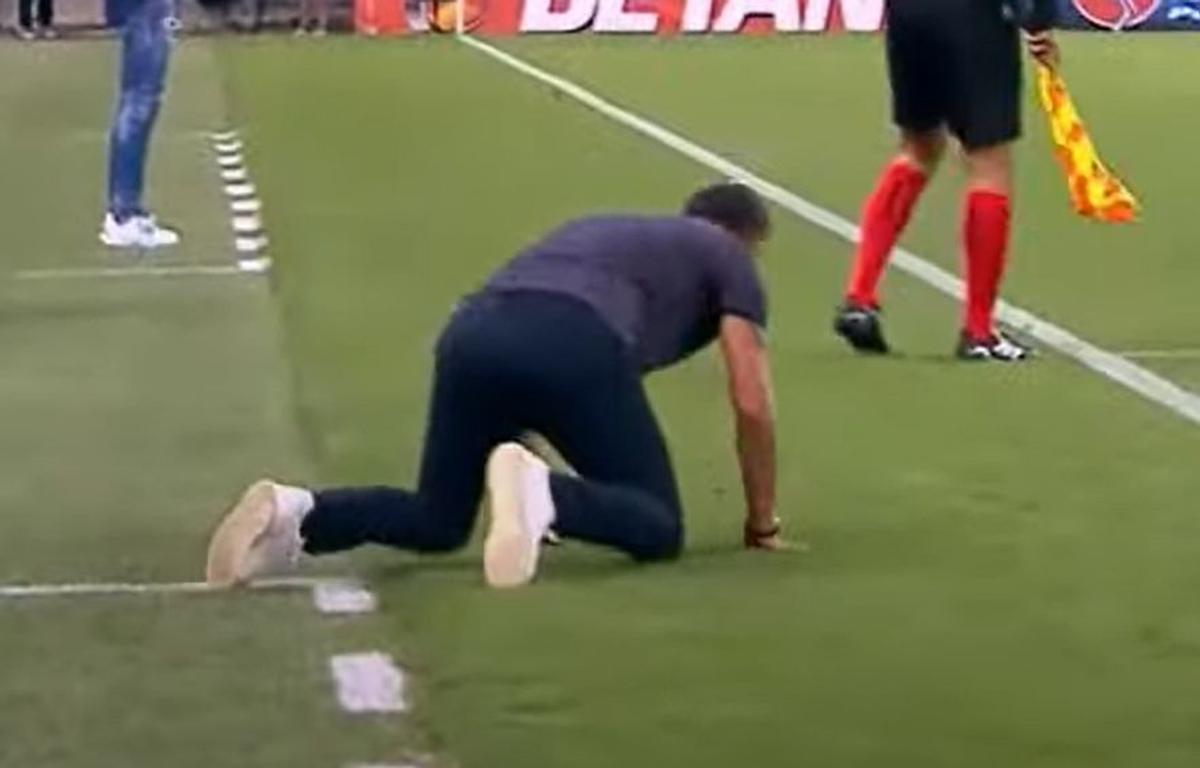 Cum a trăit Nicolae Dică golul de 1-0 din FCSB - Dunajska Streda