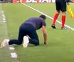 Nicolae Dică, înainte de golul de 1-0 din FCSB - Dunajska Streda