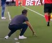 Vulcanul Dică » Faza care l-a lăsat în genunchi pe tehnicianul FCSB