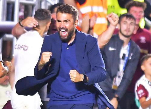 Adrian Mutu, antrenor Rapid // foto: Imago Images