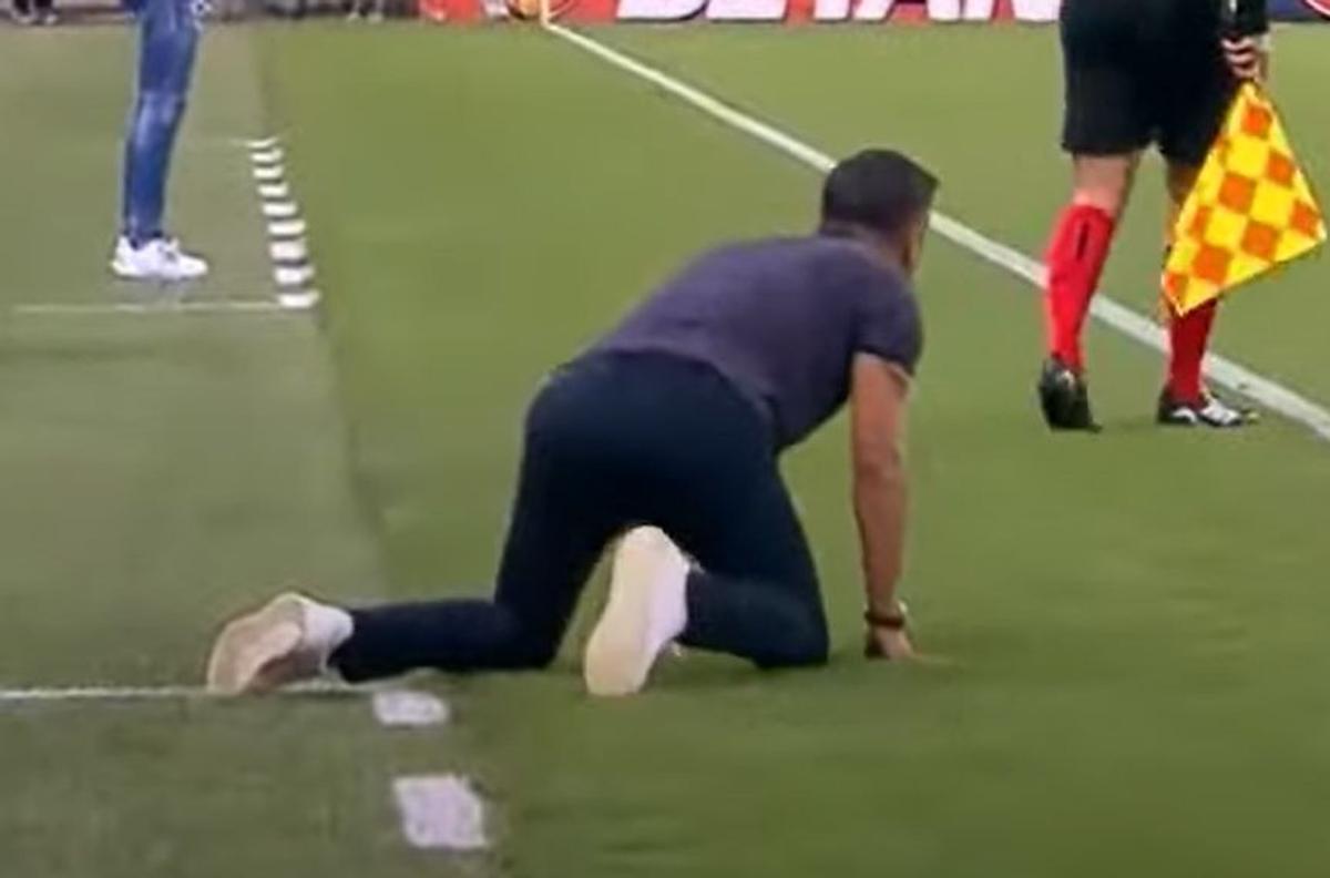 Cum a trăit Nicolae Dică golul de 1-0 din FCSB - Dunajska Streda