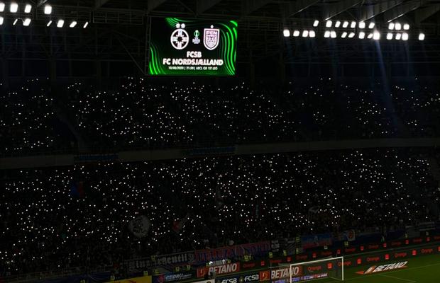 „Ghencea din nou pe harta europeană” » 5 lucruri care nu s-au văzut la TV, de la partida FCSB - Nordsjaelland: Revanșa organizatorilor, show spectaculos de lumini + Ironii pentru CSA Steaua