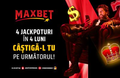 Află povestea câștigătorilor! 4 luni cu Jackpoturi de milioane pe MaxBet.ro
