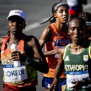 Sifan Hassan, la maratonul de la Jocurile Olimpice 2024/ foto Imago Images