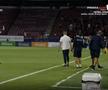 Dan Petrescu, trimis în tribune la CFR Cluj - Slobozia / FOTO: Captură TV @Prima Sport 1