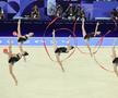 Echipa feminină de gimnastică ritmică a Israelului /  Sursă foto: Instagram@ rbufolin