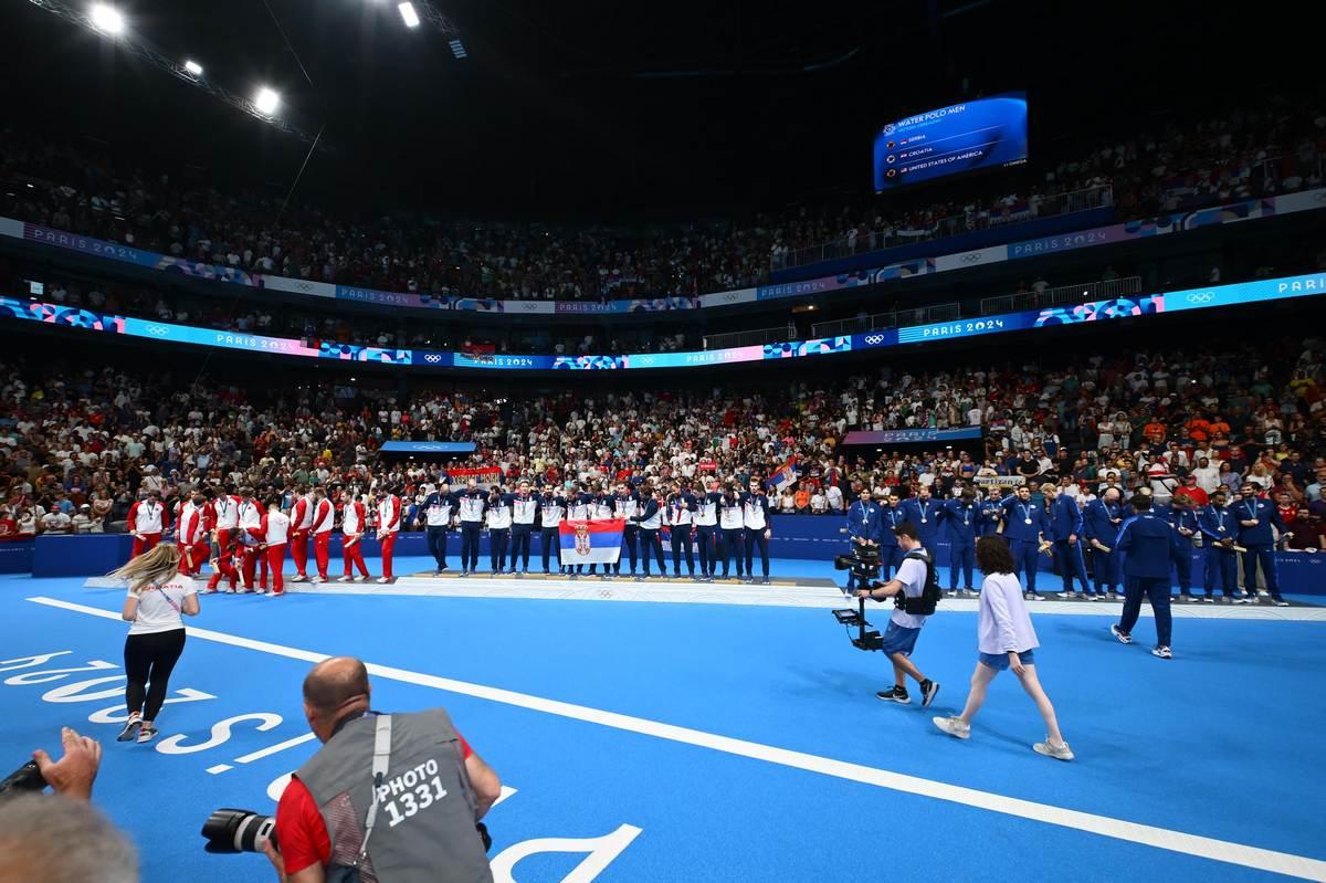 FABULOS » Serbia a câştigat al treilea titlu olimpic consecutiv la polo masculin! 7 medalii olimpice în ultimii 24 de ani