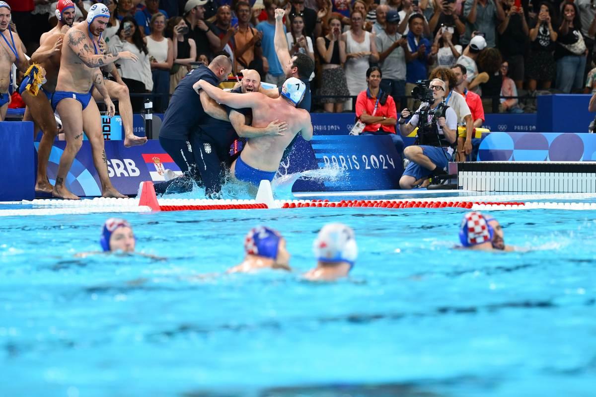 FABULOS » Serbia a câştigat al treilea titlu olimpic consecutiv la polo masculin! 7 medalii olimpice în ultimii 24 de ani