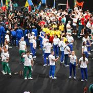 Sportivii români rămași la Paris au defilat pe Stade de France / FOTO: Raed Krishan (GSP.ro)