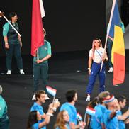 Mihaela Cambei, portdrapelul României la ceremonia de închidere a Jocurilor Olimpice / FOTO: Raed Krishan (GSP.ro)