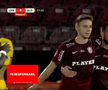 Golul lui Louis Munteanu în CFR Cluj - Unirea Slobozia