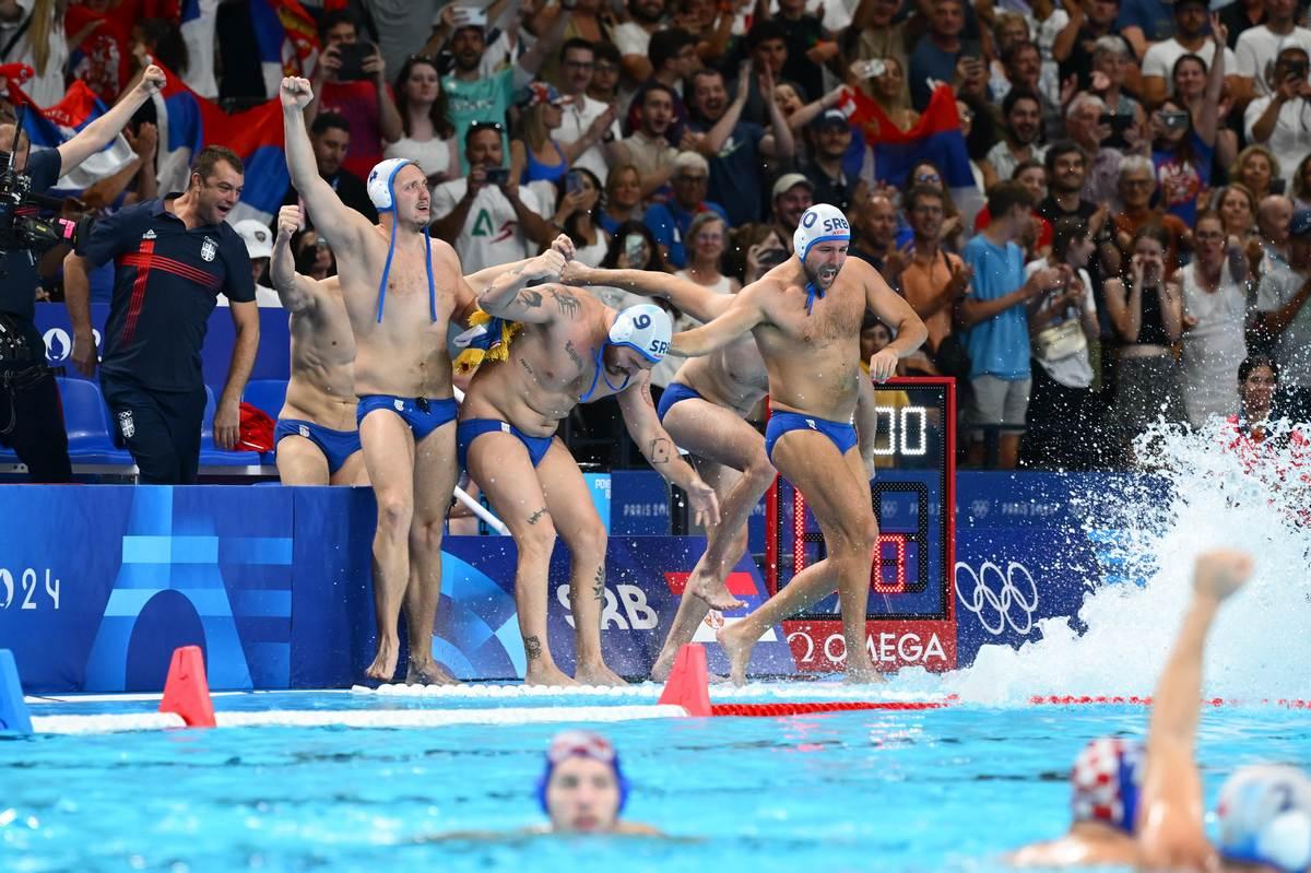 FABULOS » Serbia a câştigat al treilea titlu olimpic consecutiv la polo masculin! 7 medalii olimpice în ultimii 24 de ani