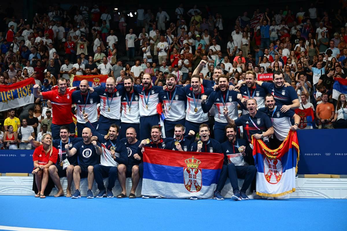 FABULOS » Serbia a câştigat al treilea titlu olimpic consecutiv la polo masculin! 7 medalii olimpice în ultimii 24 de ani