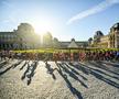 Maratonul olimpic de la Paris a trecut și prin fața muzeului Luvru FOTO Raed Krishan