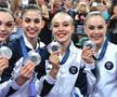 Adar Friedmann, prima din dreapta, și colegele din echipa feminină a Israelului,cu medaliile de argint / Sursă foto: Instagram@ olympicteamisrael