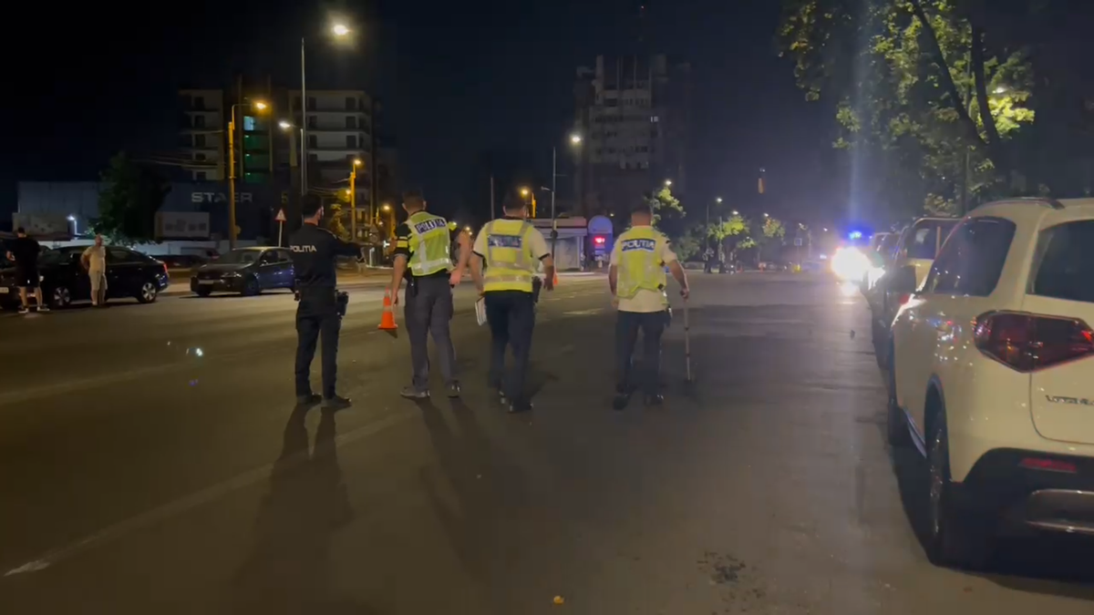 Imagini de la locul accidentului produs de Alex Florin Macarencu
