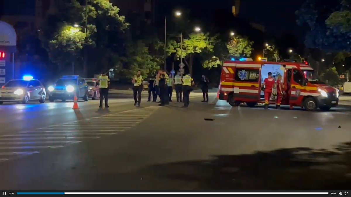 Imagini de la locul accidentului produs de Alex Florin Macarencu