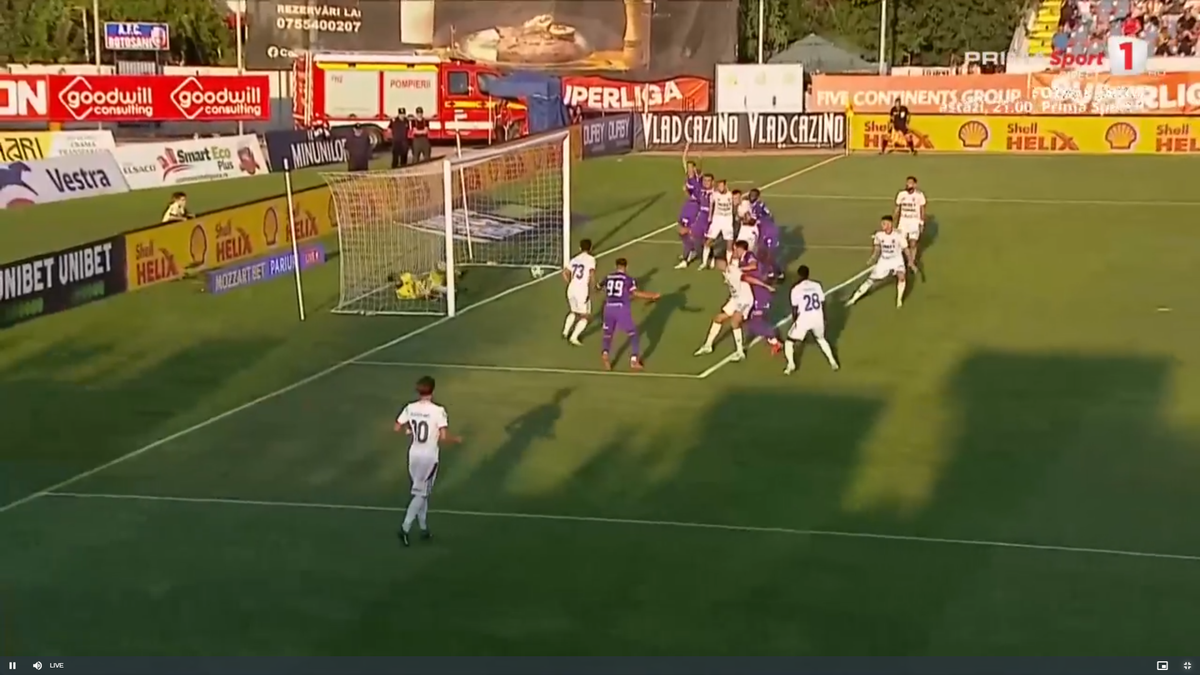 Gol sau nu? Altă fază controversată în Superliga, după scandalul de la Craiova