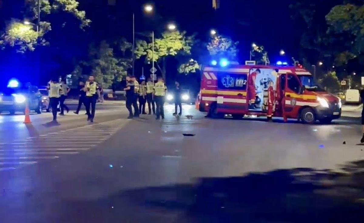 Imagini de la locul accidentului produs de Alex Florin Macarencu