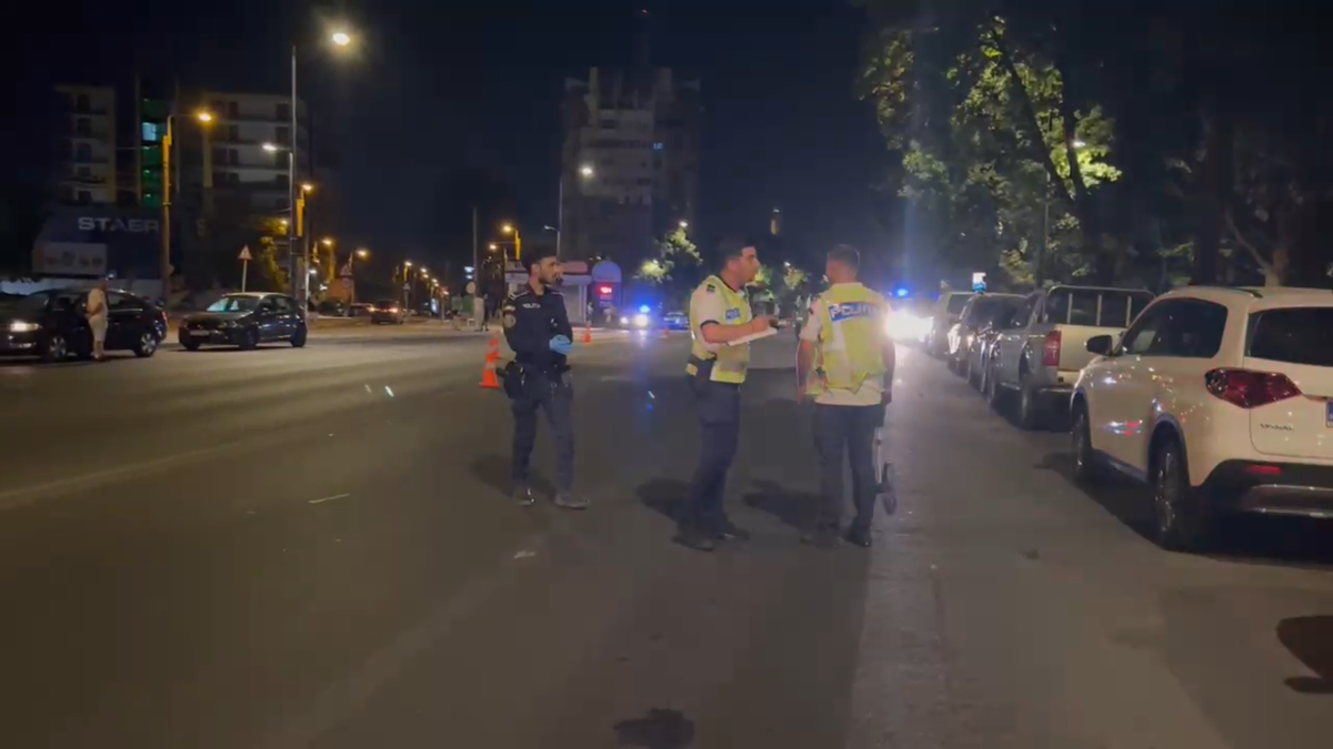 Imagini de la locul accidentului produs de Alex Florin Macarencu