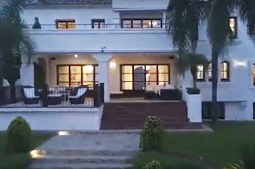 Villa din Marbella a lui Novak Djokovic // foto: YouTube @ Printskrin via sportal.blic.rs