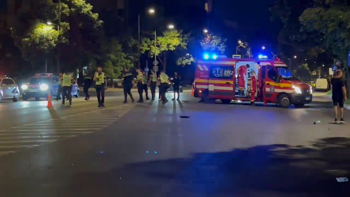 Imagini de la locul accidentului produs de Alex Florin Macarencu
