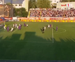 Fază controversată de arbitraj în FC Botoșani - FC Argeș. FOTO: captură Prima Sport