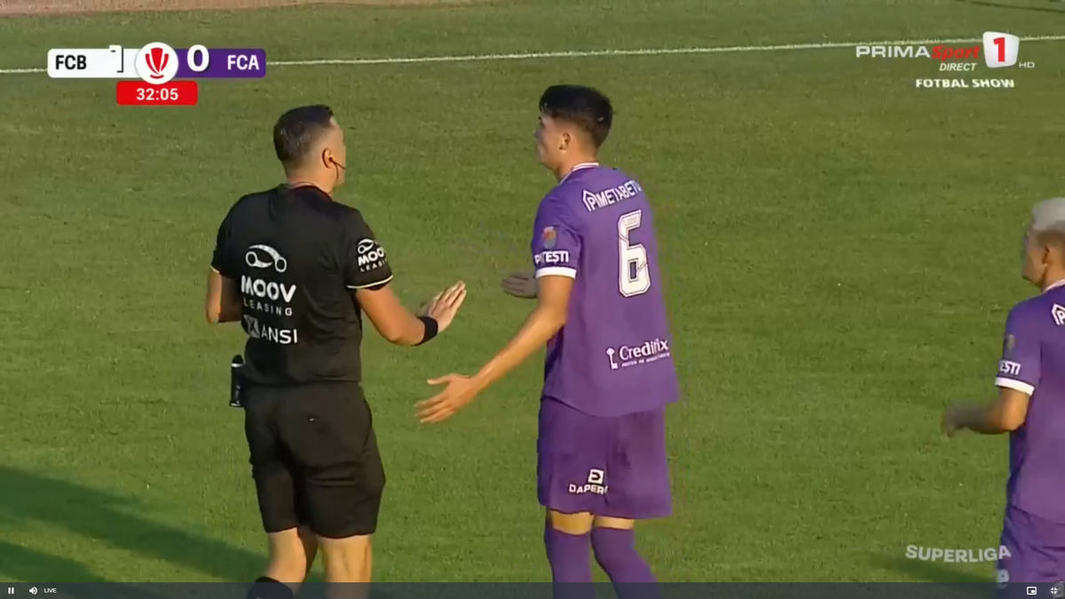 Gol sau nu? Altă fază controversată în Superliga, după scandalul de la Craiova