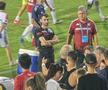 Ce s-a întâmplat la finalul partidei Oțelul Galați - Rapid. Foto: Cezar Titor (GSP)