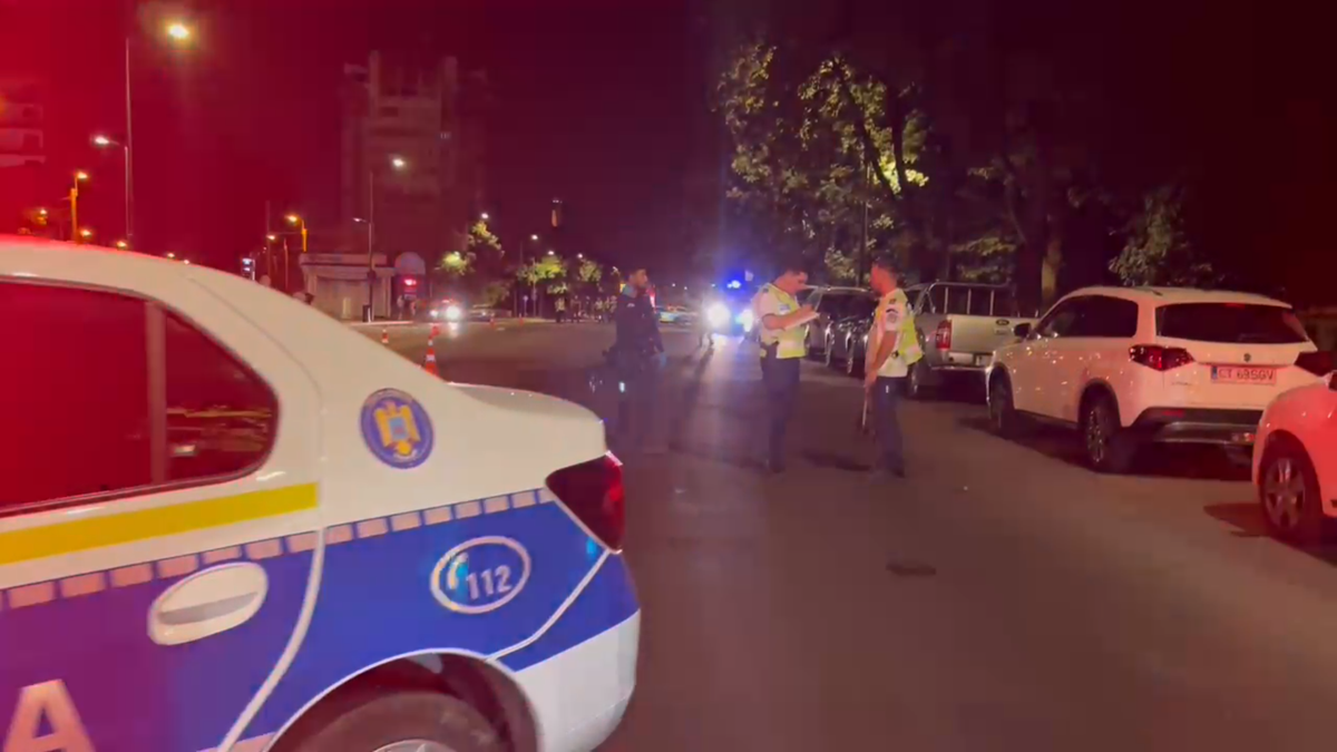 Imagini de la locul accidentului produs de Alex Florin Macarencu