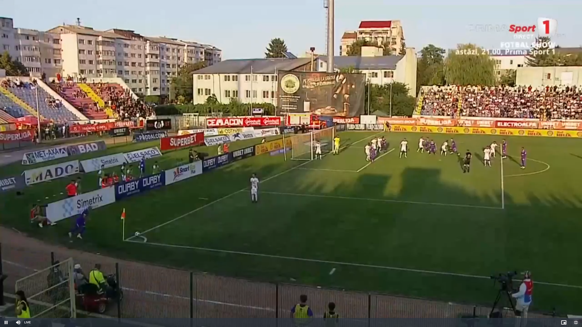 Gol sau nu? Altă fază controversată în Superliga, după scandalul de la Craiova