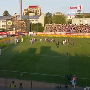 Fază controversată de arbitraj în FC Botoșani - FC Argeș. FOTO: captură Prima Sport