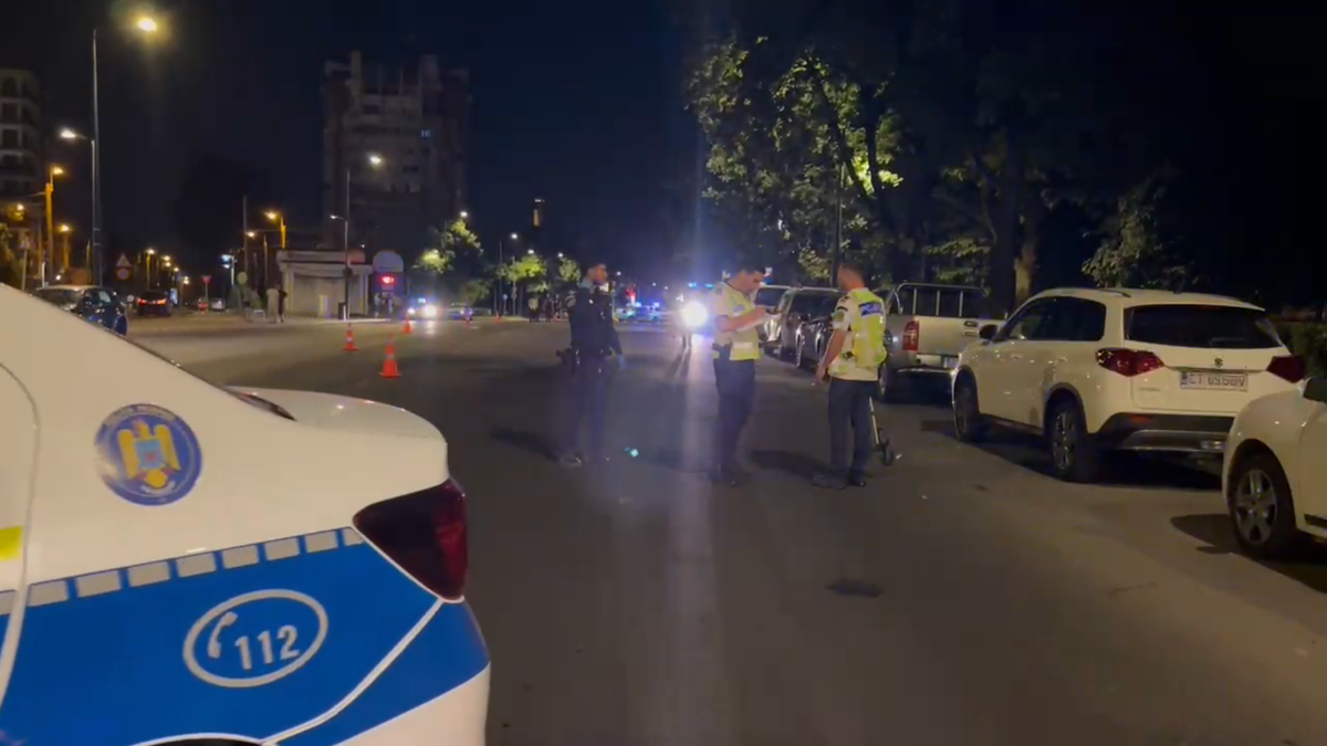 Imagini de la locul accidentului produs de Alex Florin Macarencu
