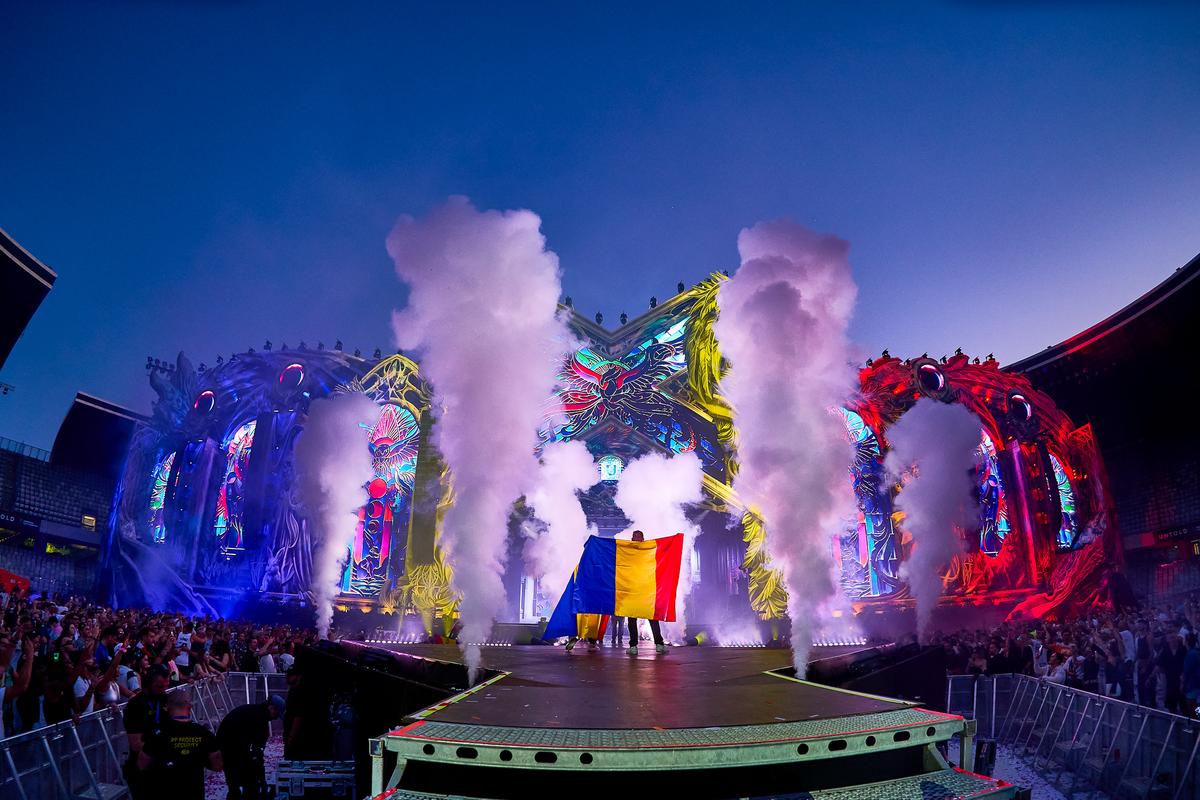 500.000 de fani au participat la ediția Untold din acest an » Cele mai tari imagini de la festivalul de pe stadionul Cluj Arena