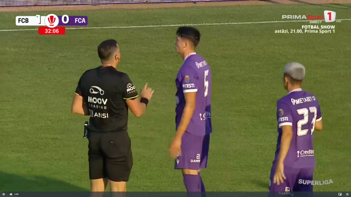 Gol sau nu? Altă fază controversată în Superliga, după scandalul de la Craiova