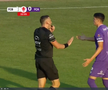 Fază controversată de arbitraj în FC Botoșani - FC Argeș. FOTO: captură Prima Sport