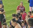Ce s-a întâmplat la finalul partidei Oțelul Galați - Rapid. Foto: Cezar Titor (GSP)